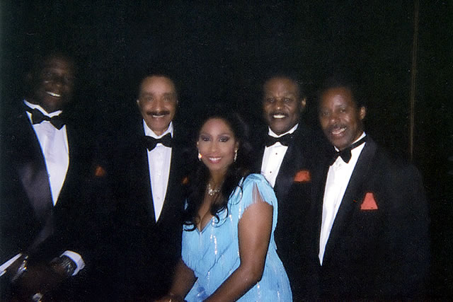With Monroe Powell and The Platters in Sydney, Australia in 2008